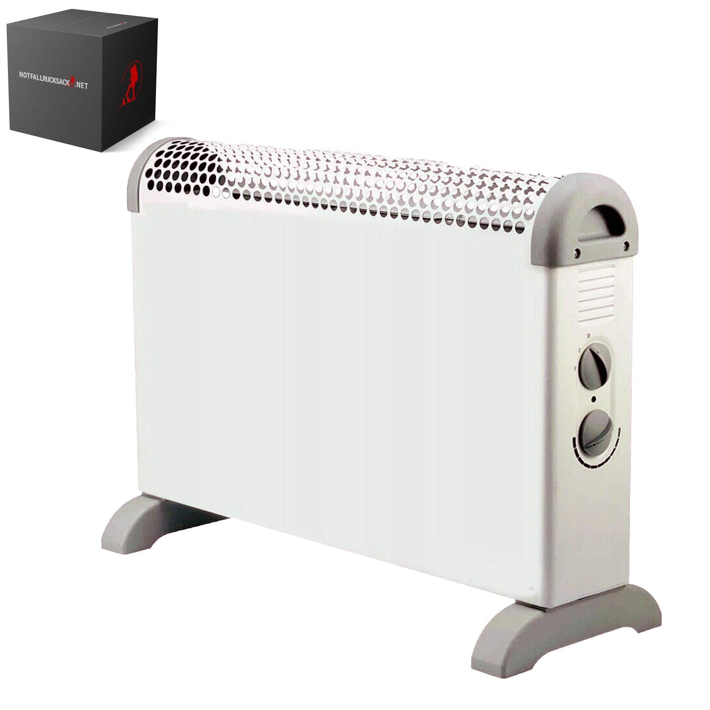 Ausverkauf: Konvektionsheizung - 1800W - Heizgerät - Wärmequelle - Notwärme/Notheizgerät - Luftstrom - Elektroheizung - Notheizkörper/Heizkörper - mobile Heizung