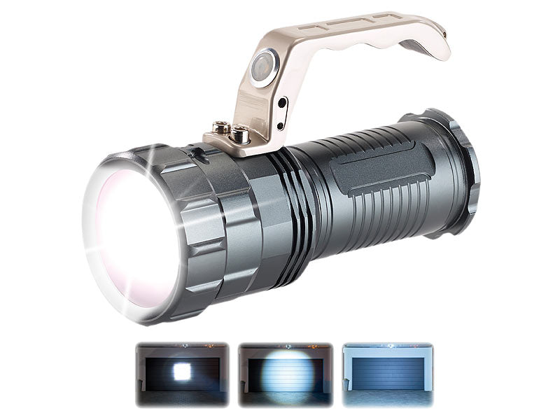 Ausverkauf: LED Lampe/Handscheinwerfer - 400 Lumen