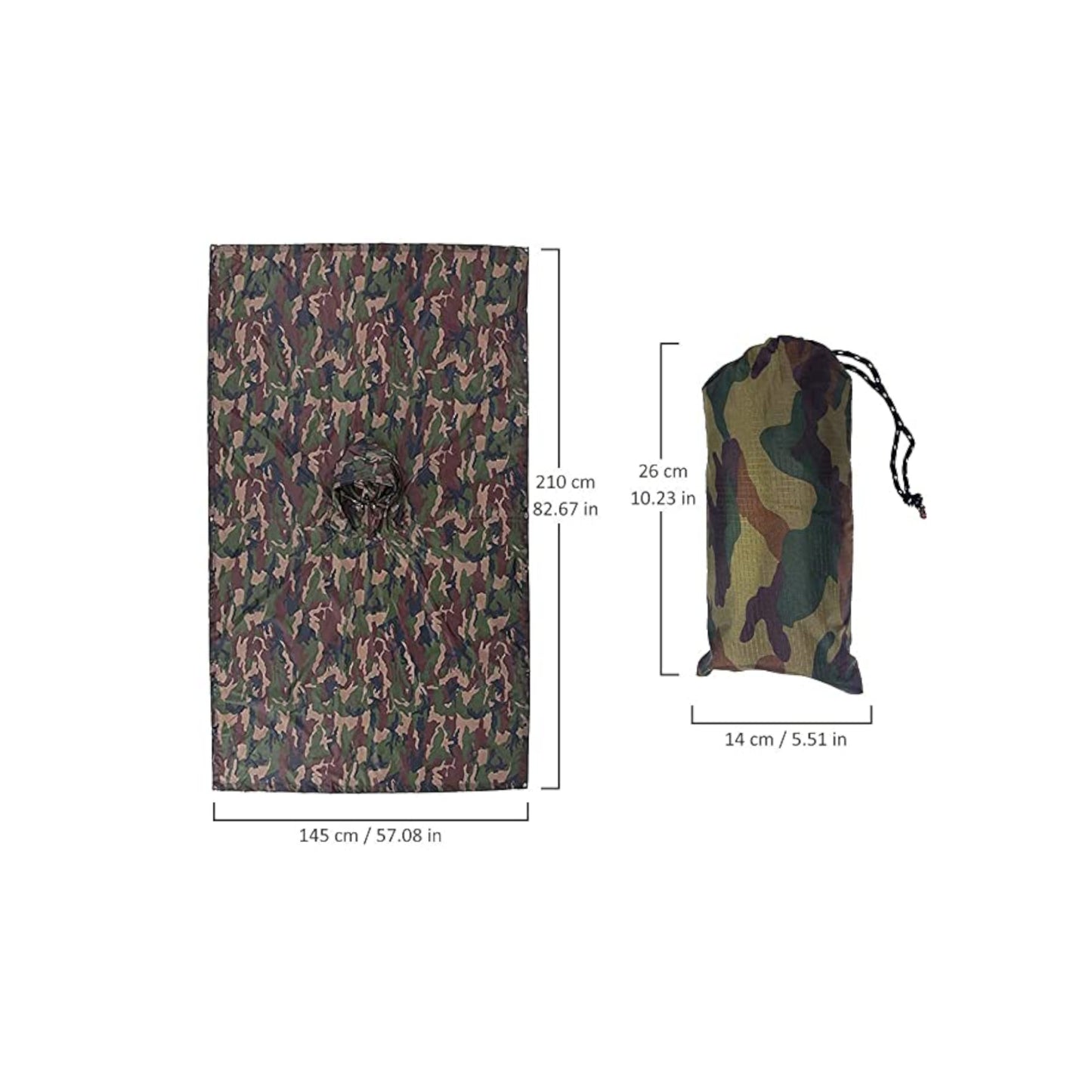 Ponczo wielofunkcyjne