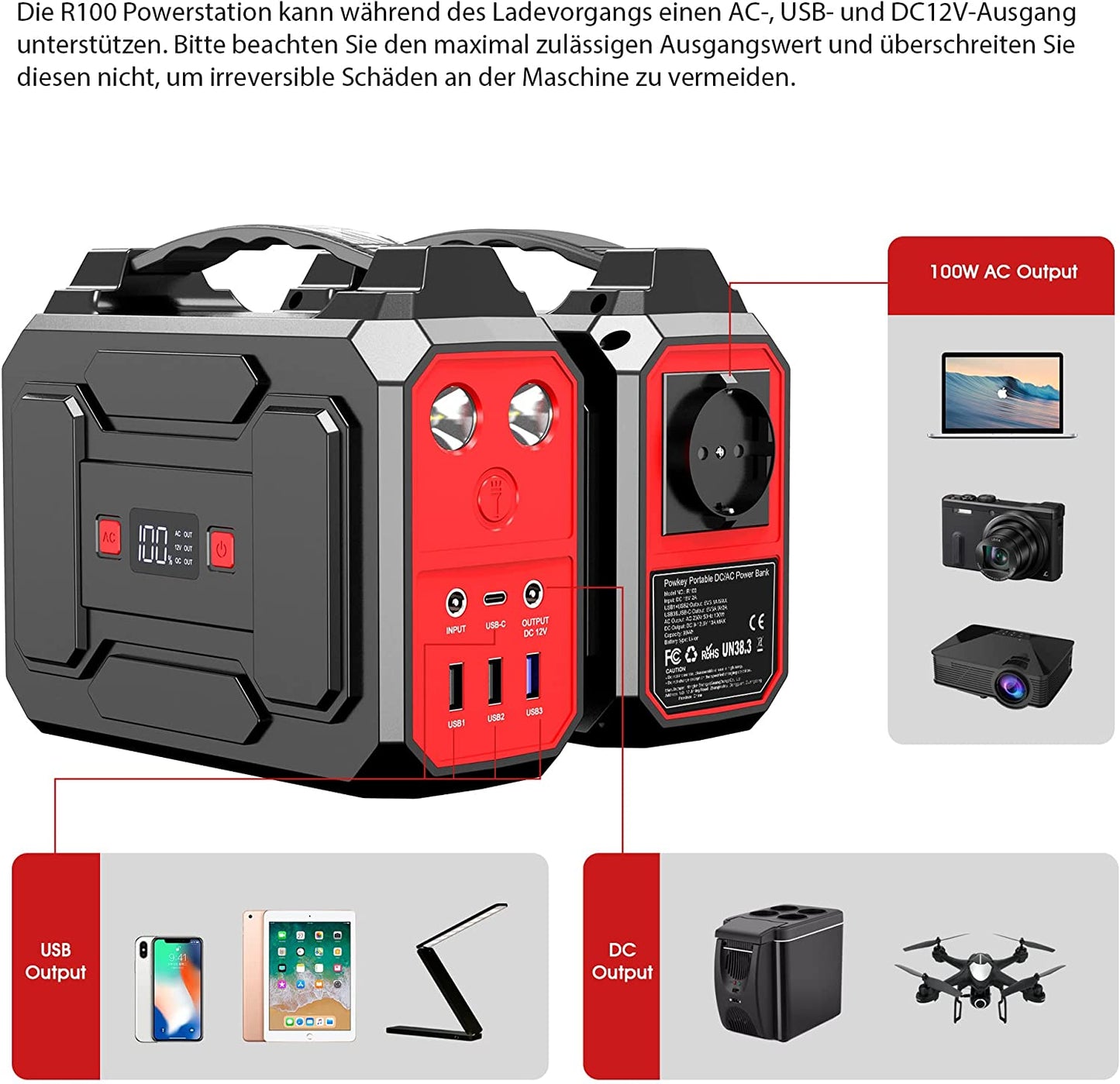 Panel słoneczny z power bankiem do laptopów i innych urządzeń Awaryjny generator prądu Solarny power bank