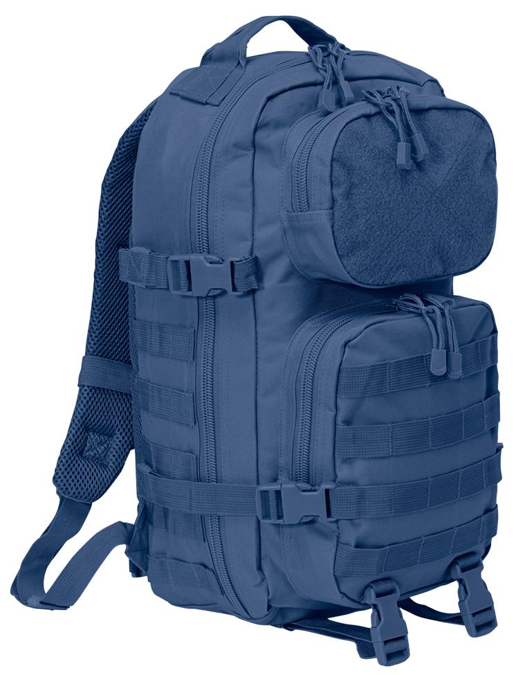 Rucksack Molle US Kampfrucksack Navy Blau Taktisch Cooper PATCH medium