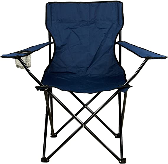 Nexos zestaw 2 krzeseł wędkarskich krzesło wędkarskie krzesło składane krzesło kempingowe krzesło składane z podłokietnikami i uchwytem na kubek praktyczny solidny jasnoniebieski