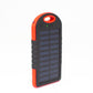 Solarny power bank Premium panel słoneczny z power bankiem, lampą i 2x USB Out - ładowanie bezpośrednio na słońce w celu uzyskania zasilania awaryjnego