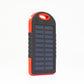 Solarny power bank Premium panel słoneczny z power bankiem, lampą i 2x USB Out - ładowanie bezpośrednio na słońce w celu uzyskania zasilania awaryjnego