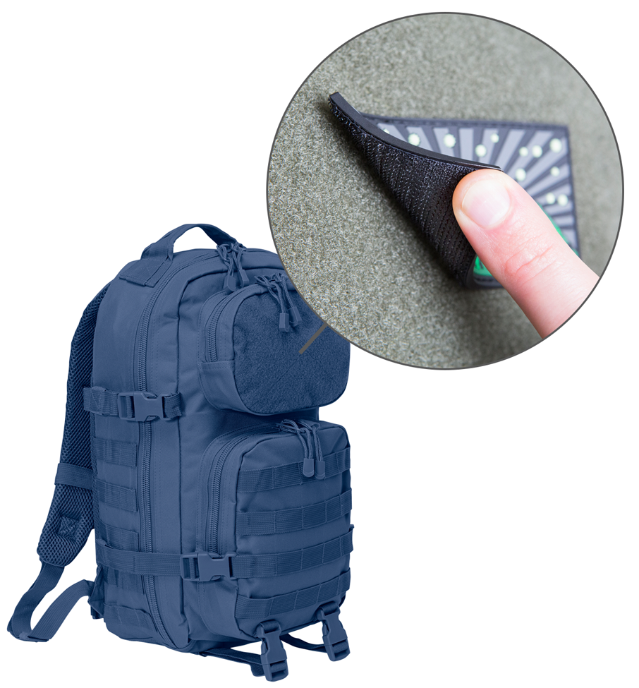 Rucksack Molle US Kampfrucksack Navy Blau Taktisch Cooper PATCH medium