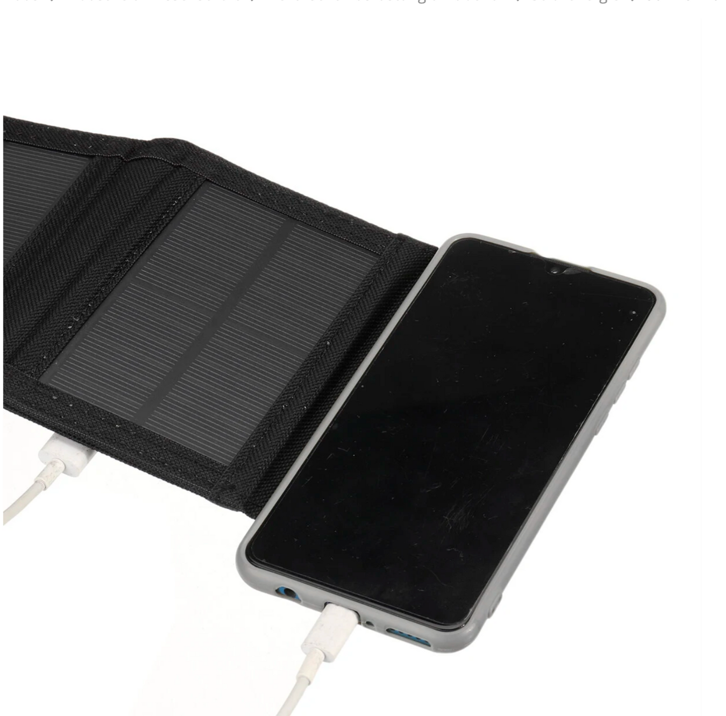 Wysokiej jakości elektrownia słoneczna z wieloma panelami - składana z wyjściem USB