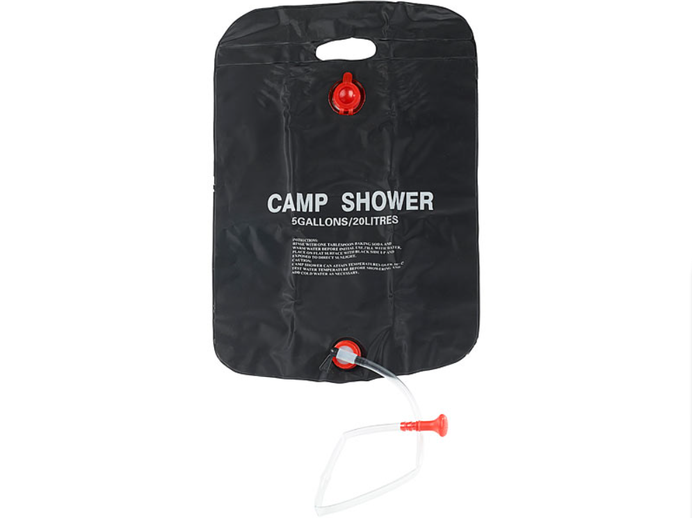 Prysznic kempingowy/prysznic słoneczny - 20 litrów - prysznic awaryjny - prysznic na wynos - torba prysznicowa/torba prysznicowa - prysznic awaryjny