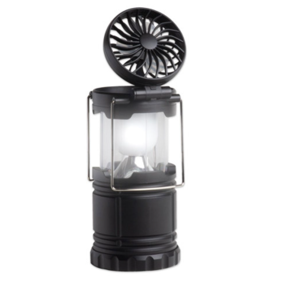 Lampe mit Ventilator - Licht/Laterne/Leuchte - Notlicht - Abkühlung - Lichtquelle - Lichtversorgung - Notlichtquelle - Campinglicht/Campinglaterne - Outdoor-Licht