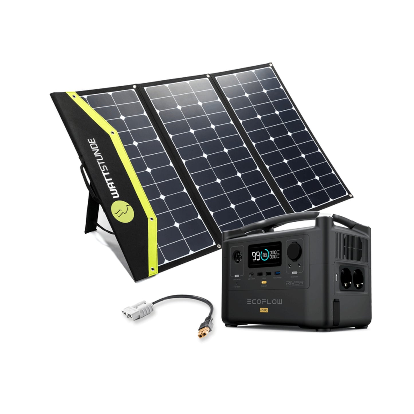 Premium Solar Station 200W mit Stromspeicher /Powerstation