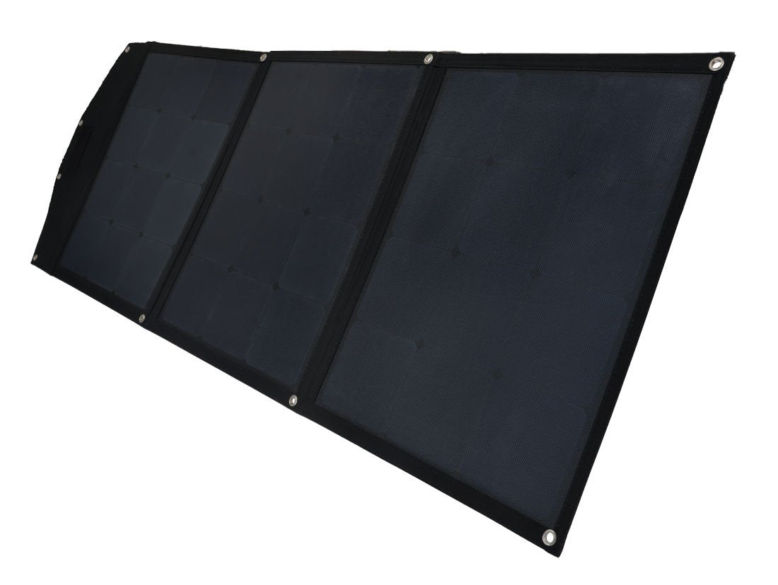 Mobiles Solar-Panel faltbar 120WP MPPT-Regler für Blei-Akkus