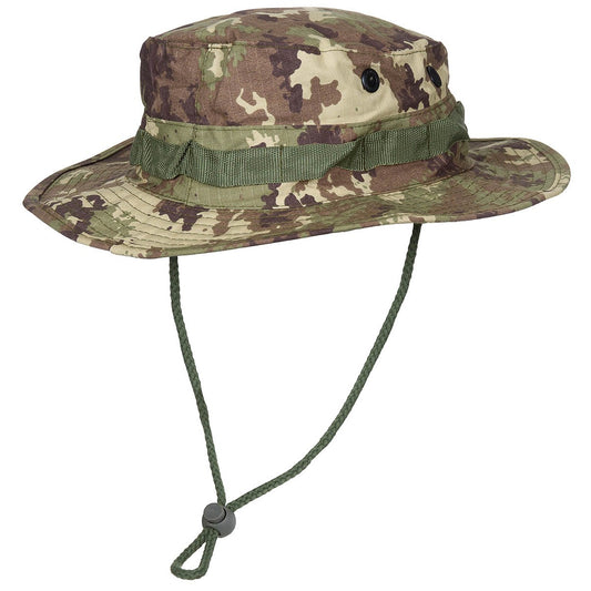 Tactical Boonie - Bush Hat, pasek pod brodę Forest Camo 2